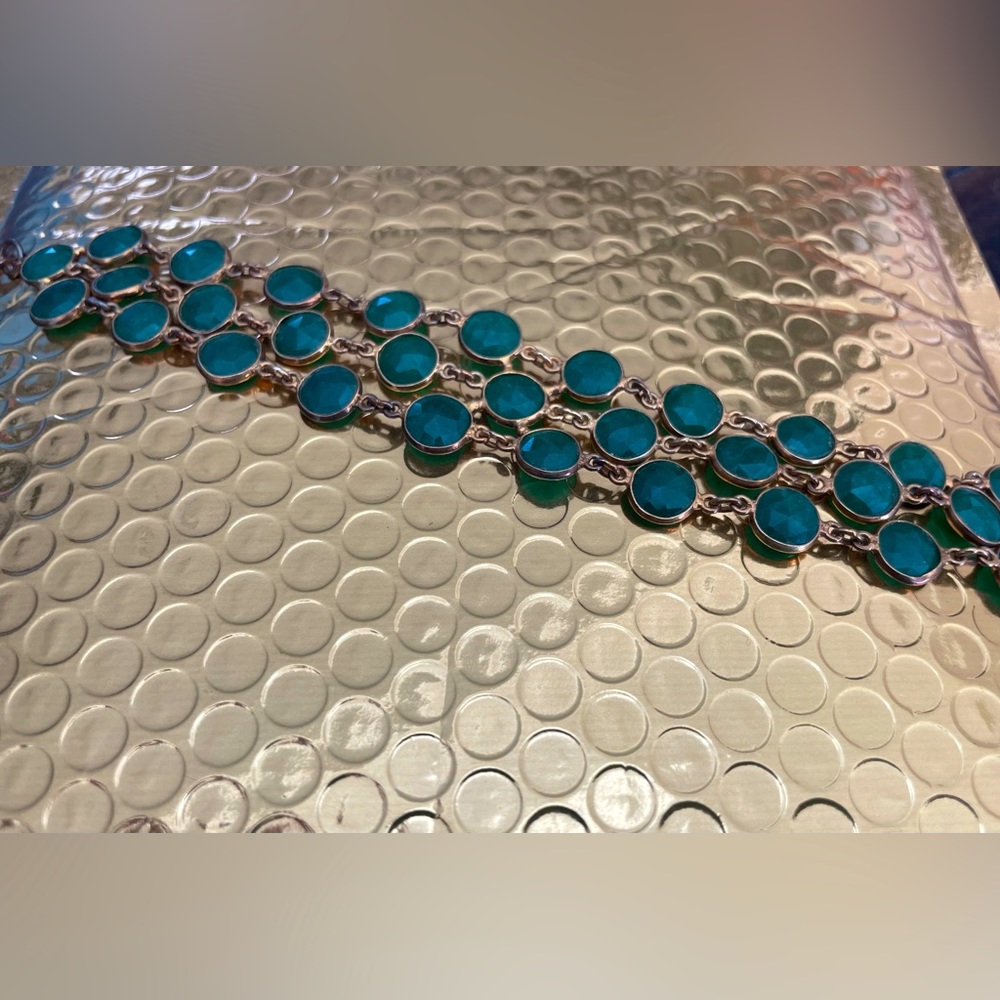 Green and Gold Bracelet